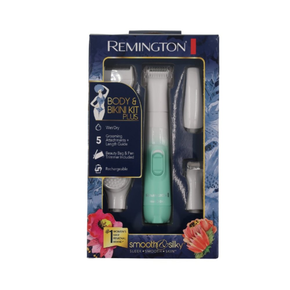 Remington WPG4050 Smooth & Silky Body & Bikini 5 Piece Groomer Kit